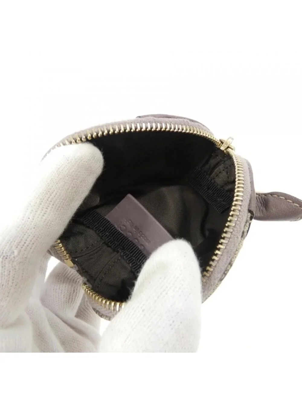★SOLD★ Gucci Coin Case Coin Purse Beige - Picture 6 of 6